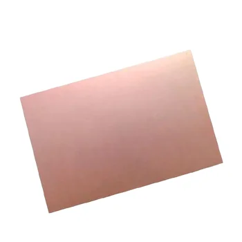TC1w pink mask copper foil 2 ounces thick 1.6mm aluminum substrate 7075 aluminum copper-clad plate