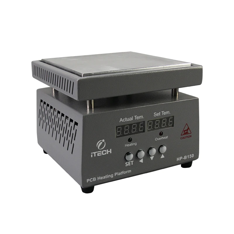 ITECH HP-B150 многоцелевой контроль температуры нагрева платформы 150x150 мм 400 Вт электрическая нагревательная плита PCB