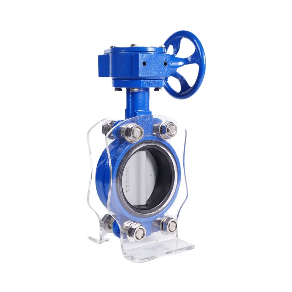 PN16 Manual 3-Inch DN80 Wafer Type Butterfly Valve Cast Steel Stainless Steel Body Ductile Iron Disc SS410 Shaft EPDM Seal Water details