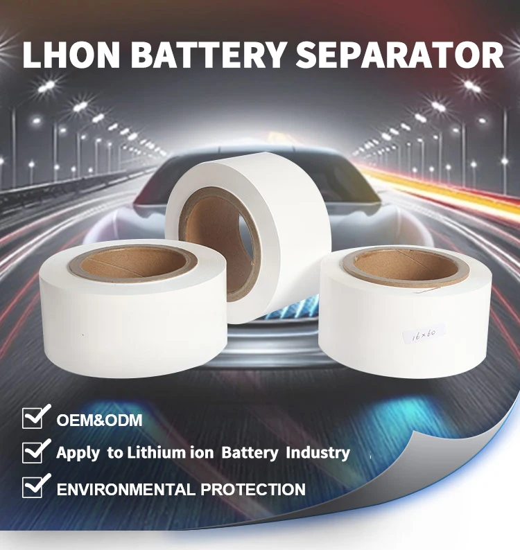 Customize Lithium Ion Battery Separator Celgard 2500 3501 Membrane