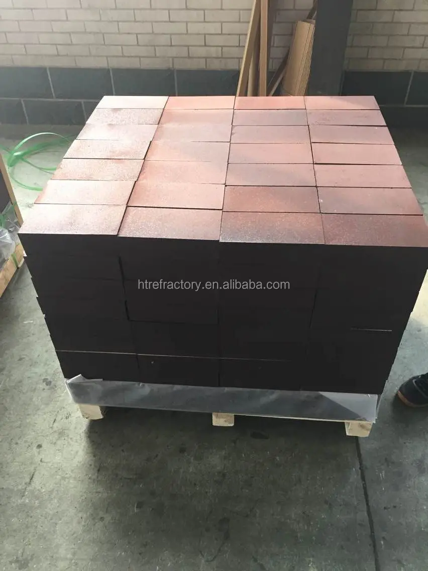 Good Slag Resistant Refractory Magnesia Chrome Bricks for Silver Smelting Copper Furnace