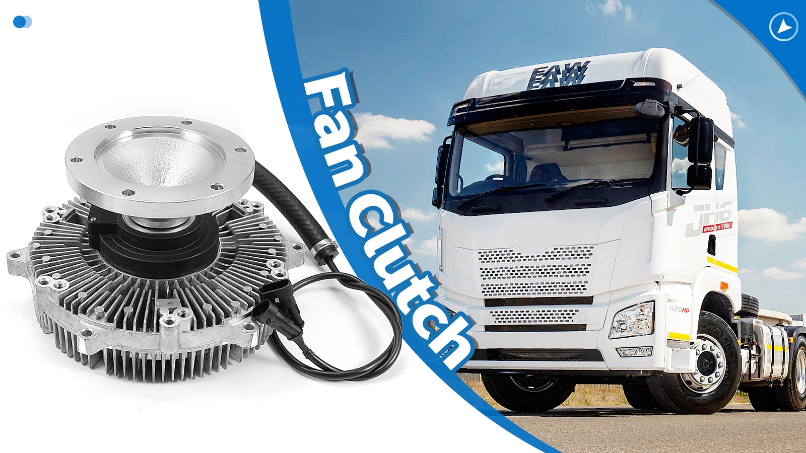 High Quality Fan Clutch,Truck Engine Cooling System For Faw Trucks