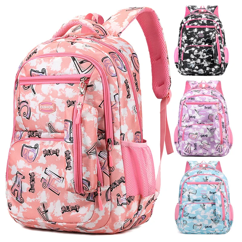 Bag Kawaii Waterproof High School Teens Graffiti Primary Schoolbag Kids B, Custom Logo & OEM/ODM Welcome