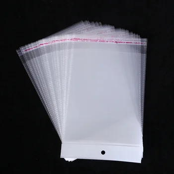 Different Size Clear Transparent packaging OPP self-adhesive bag custom OPP plastic bag For Clothing  Packing
