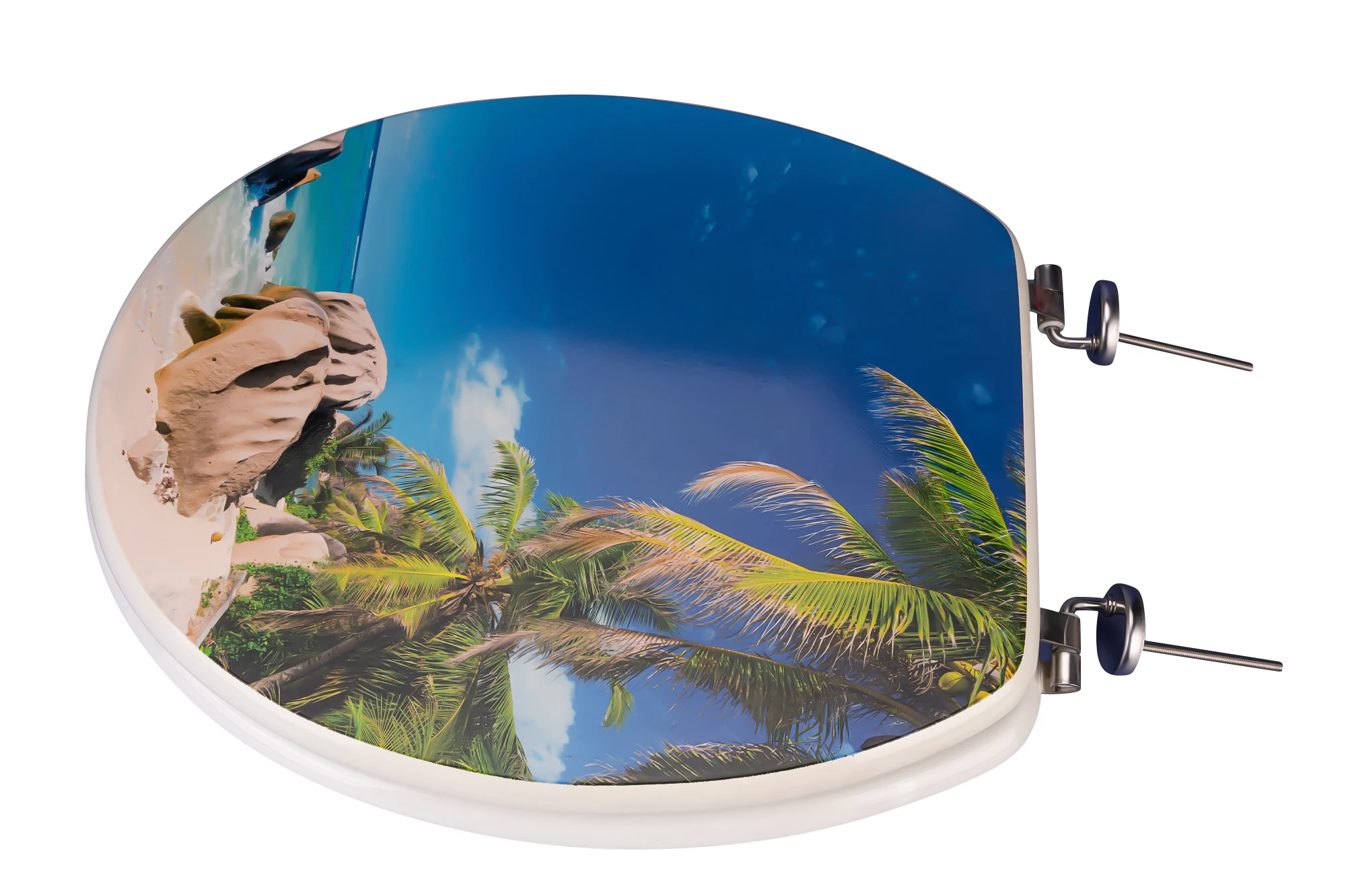 MDF Ocean Printing Customized Designed Printed Toilet Seat