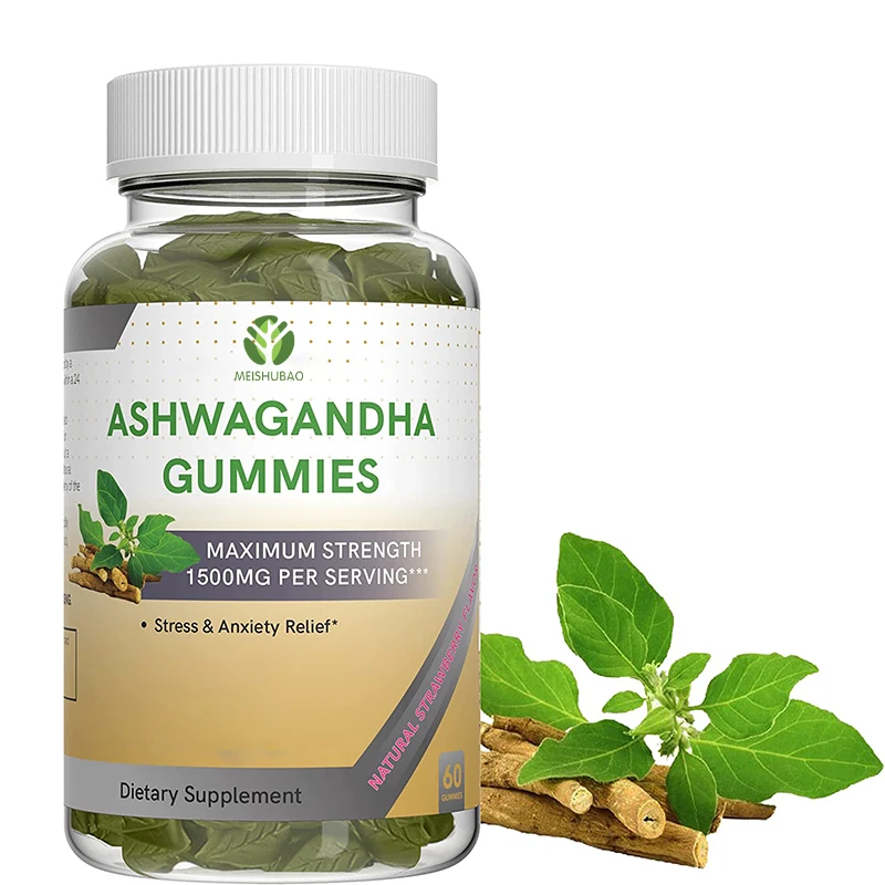 Oem Ashwagandha Gummies Ashwagandha Extract Gummy Stress Relief ...