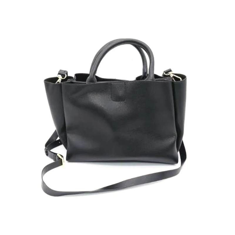 Popular ladies leather shoulder handbag fashion design female bag