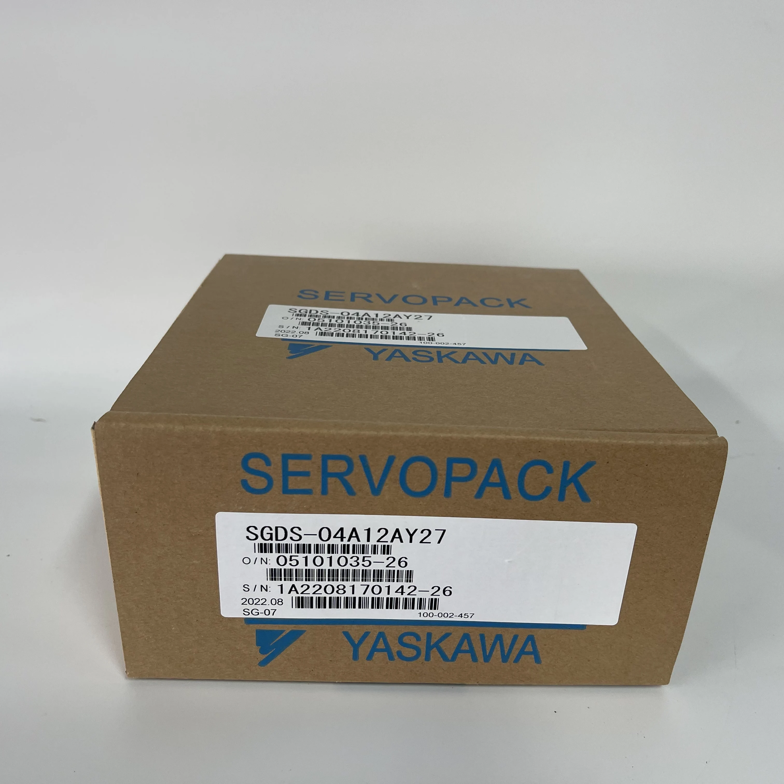YASKAWA AC Servo Driver SGDS-04A12AY27 YASKAWA AC Servo Driver SGDS-04A12AY27