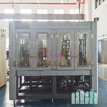 5000BPH 500ml automatic 3 in 1  rinsing filling capping monoblock water bottling machine water filling machine