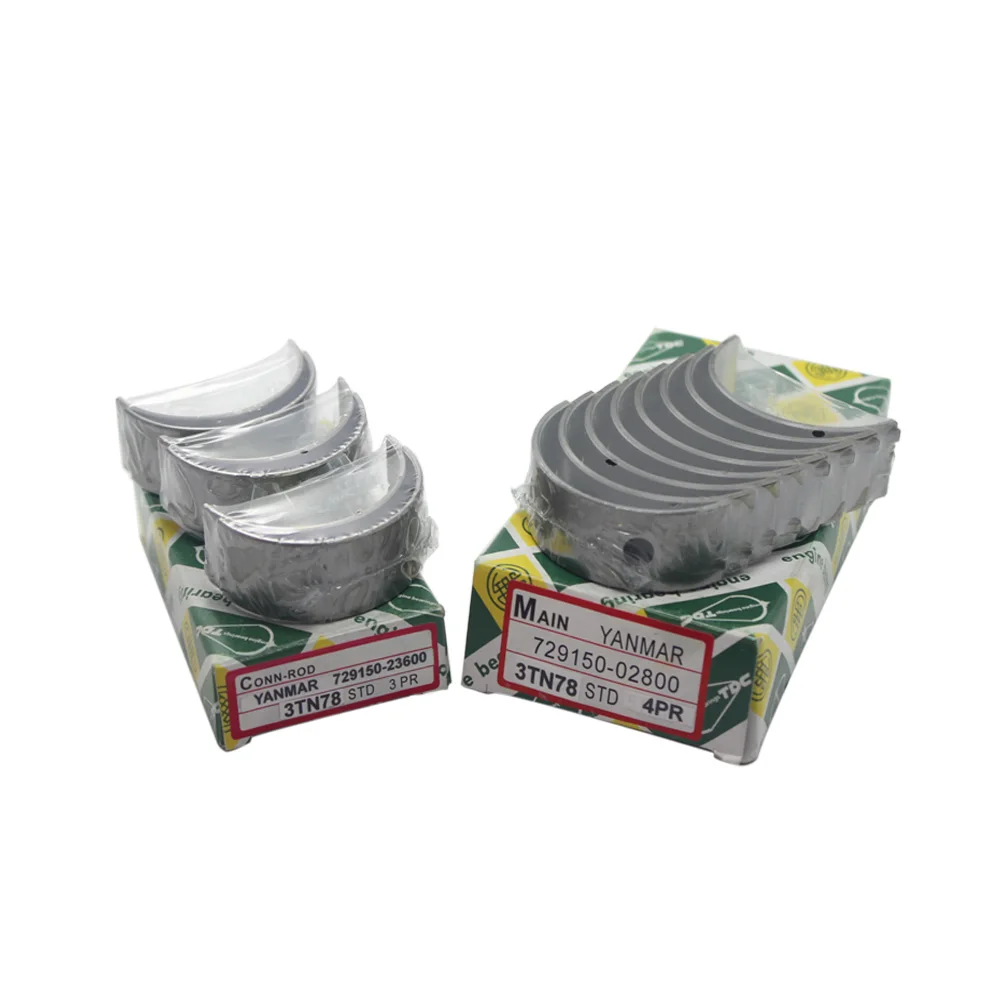 3TN78 Main and Connecting Rod Bearing for Yanmar Engine