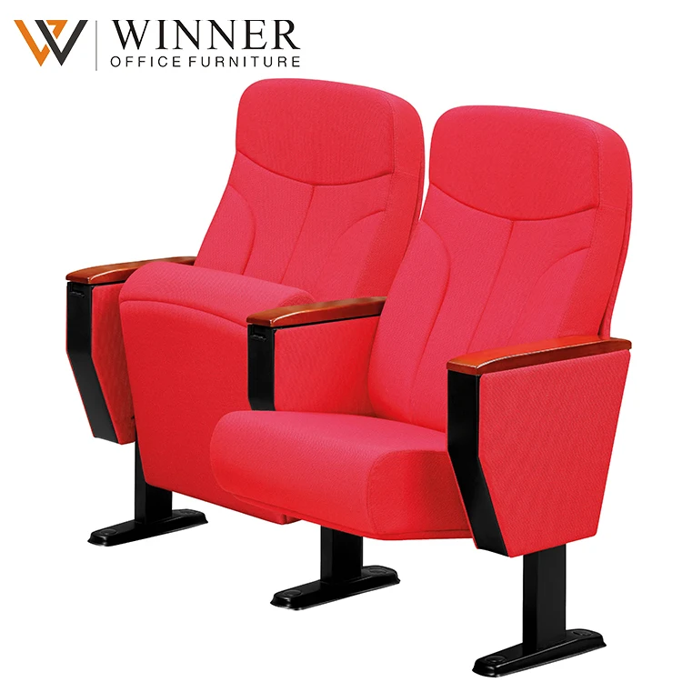 卸売3D映画館折りたたみ式劇場椅子-金属フレームリビングルーム