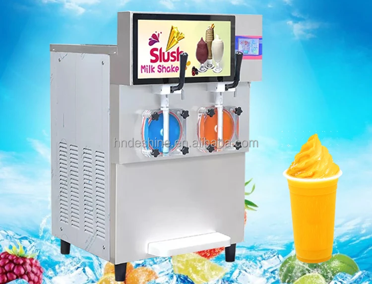 Commercial Milk Shake Slushy Machine Italian Margarita Slushy Machine ...