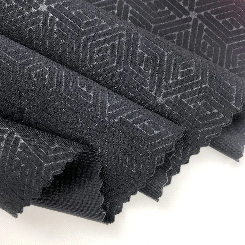 Jdttex запас сухая посадка 4 способа тянущийся полиэстер спандекс ткань для леггинсов