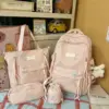 Zaino rosa + portamonete