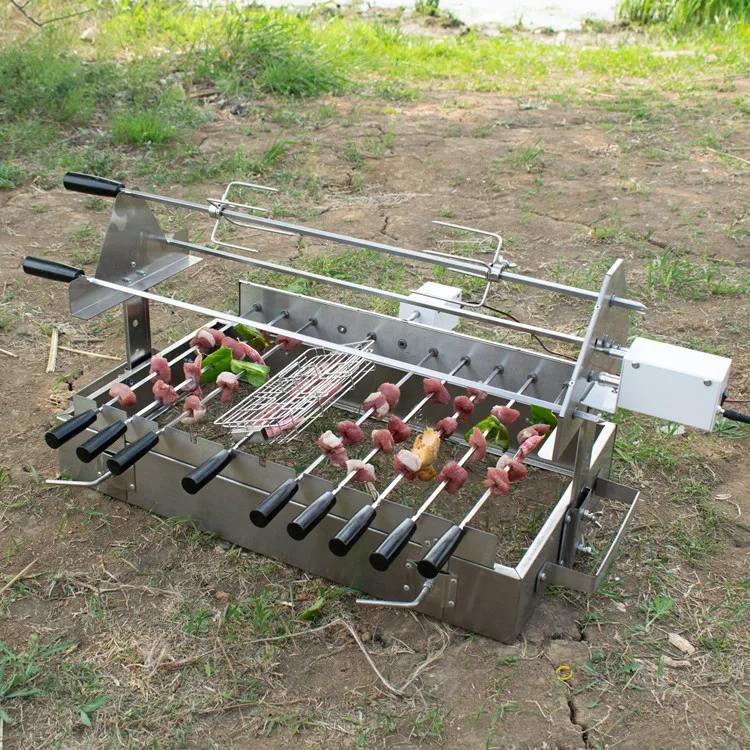 Skewers Rotation Bbq Spit Roast For Sale Brazilian Barbecue Machine