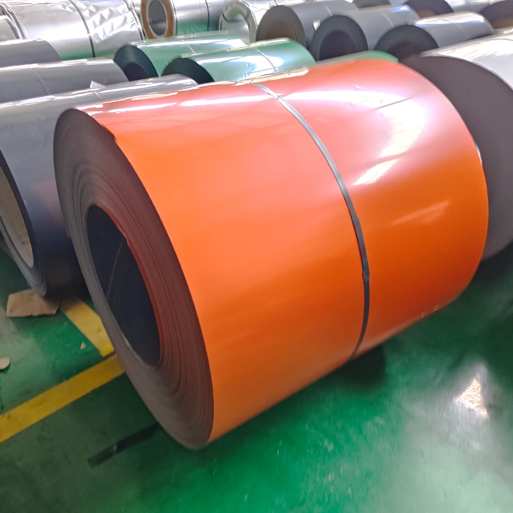 Factory Direct Sales Ral 9009 Ral 5050 Ppgi Prepainted Galvanized Steel Color Coated Coil for Building