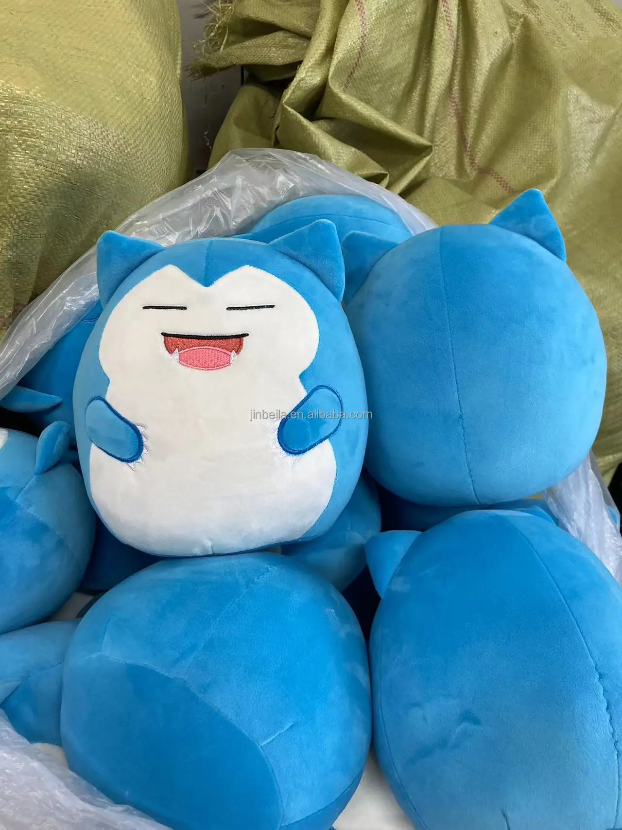 35cm Pokemoned Gengar Pikachu Pillows Plushies Squishy Anime Soft