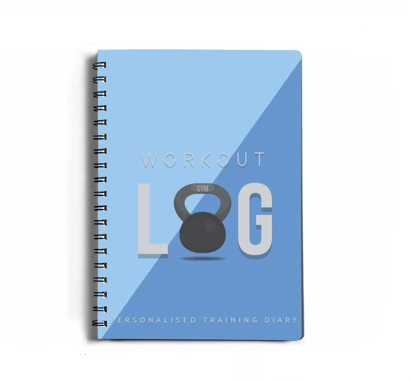 Custom Workout Log Book Journal Printing Fitness Exercise Planner  Spiral Notebook