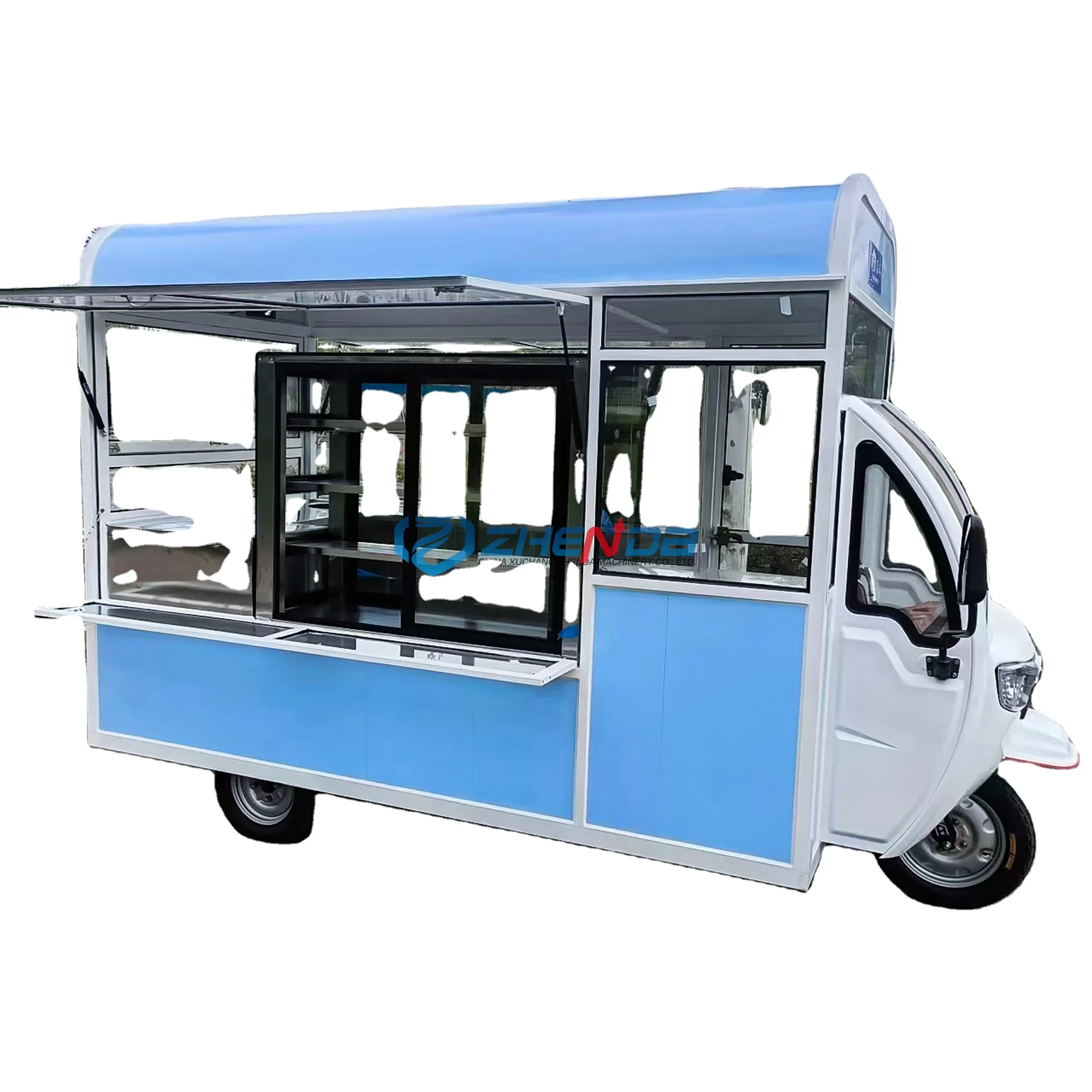 Motorcycle Food Truck Price Customizable Mobile Kitchen