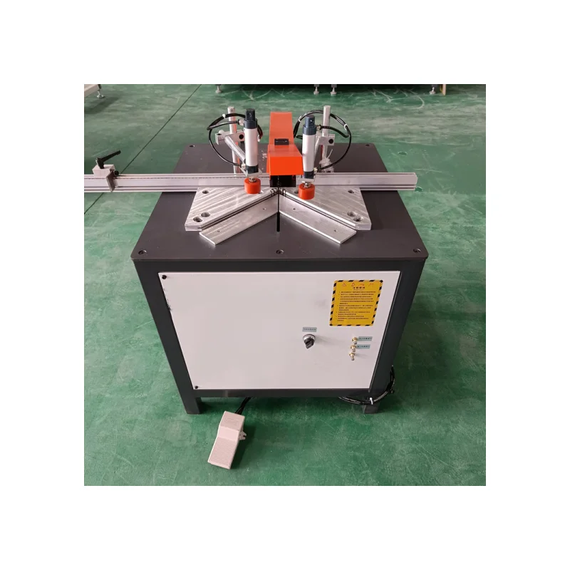 Single - Head Aluminium Profile Angle Cutting Notching Machine Used in Aluminum Profiles