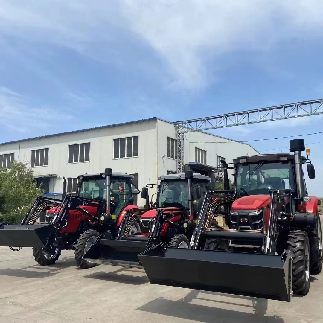 Tractor Front Loader Small Agricultural Mini Tractor Trailer Agricultural Tractor Equipment Disc Harrow for Sale Farm Machinery