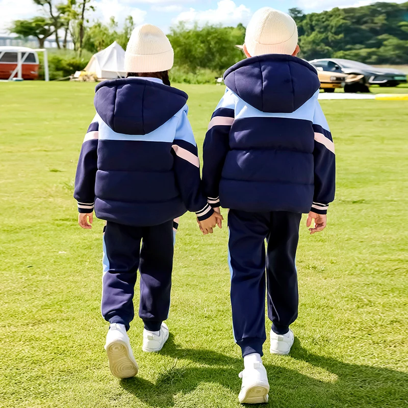 Custom Made School Uniform Vest Cheap China Primary Winter School Uniform Tracksuit