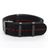 Noir Rouge Avec Boucle Noire