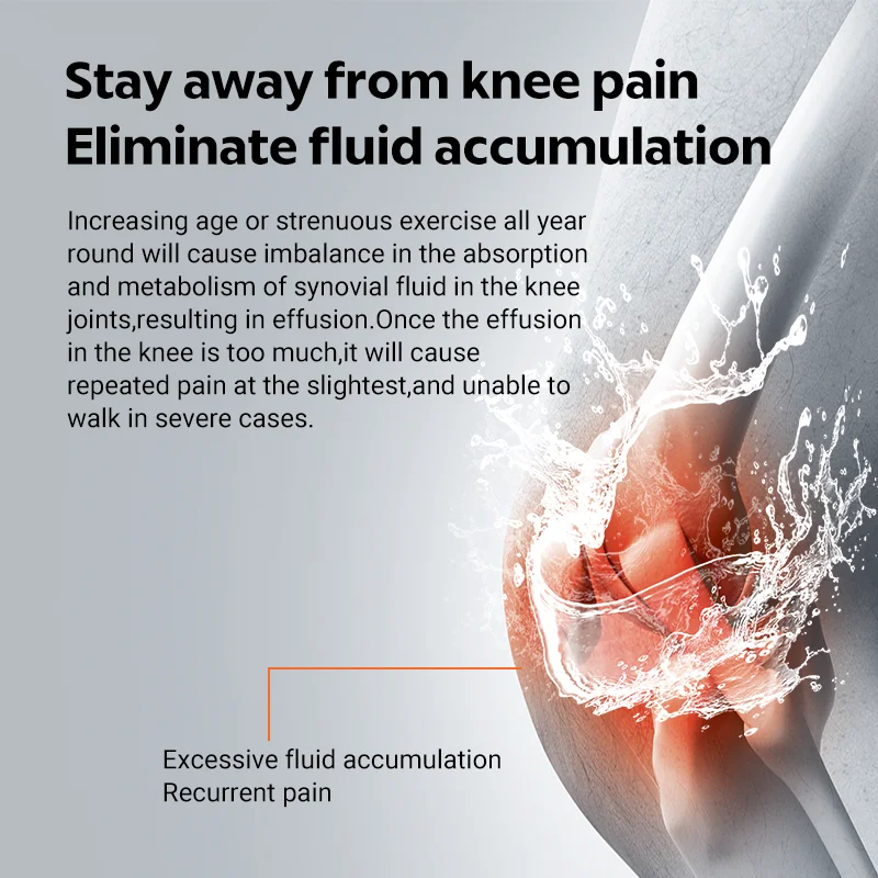 Smart 2023 Knee Thigh Calf Heat Compression Massager Red Light