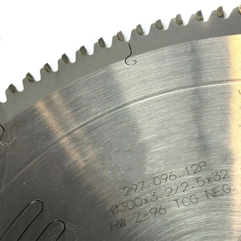 Italian Quality sharp and Durable  300x3.2x2.5x32 Z=96 TCG TCT Circular Saw Blade for Aluminum Cutting