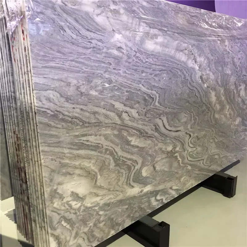 product ocean grey marble slabs chinese import modern design polished hotel villa flooring 1 year natural technique big slab-1