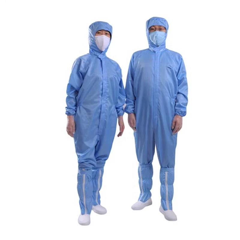 Customizable Anti-Static Work Clothes Breathable Nylon Clean Room Clothing Separate Work Garments