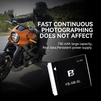 FB 3.7v Rechargeable Lithium Battery Dslr Camera Battery for canon PowerShot SD3500 IS,PowerShot SD4000 IS detail image