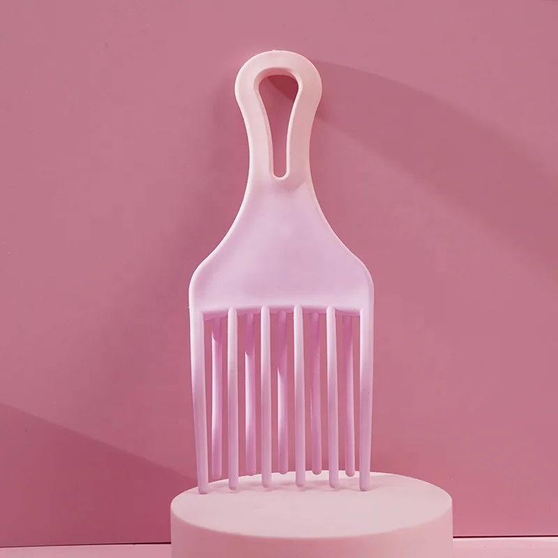 Высококачественная пластиковая афро-расческа для волос