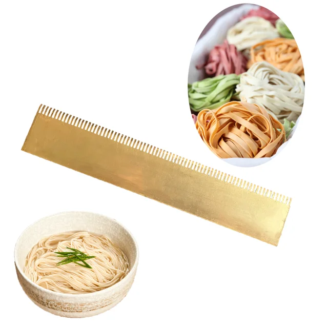 ODM Food Grade for Dongfang CNC Machined Copper Instant Noodle Scraper Comb for Helper Noodle Machine Parts 3