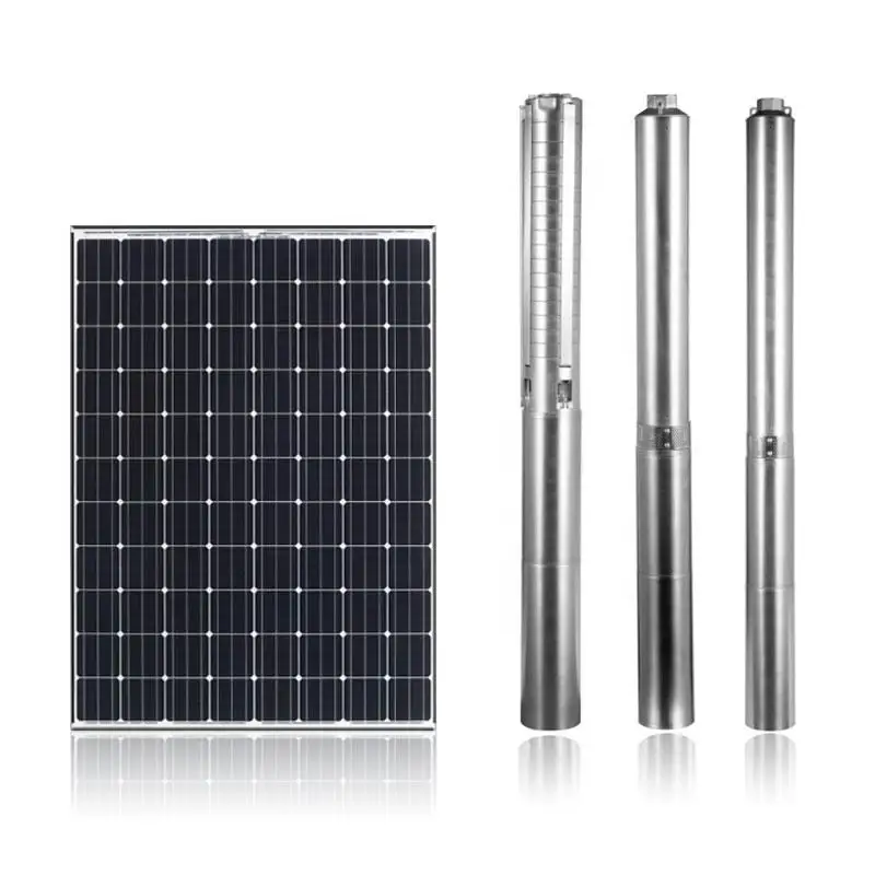 Brushless Complete Borehole Solar Water Pump