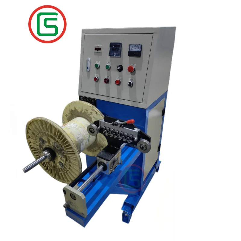 Cord Winding Machine Steel Wire Spooling Reeler Machine Hose Coil Machine