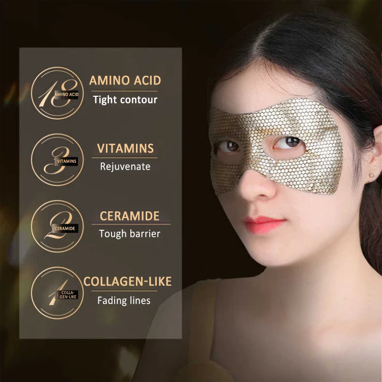 Seomou Oem/odm Anti Aging Anti Wrinkle Eye Gel Pads 24k Gold Collagen Patches Under The Eye