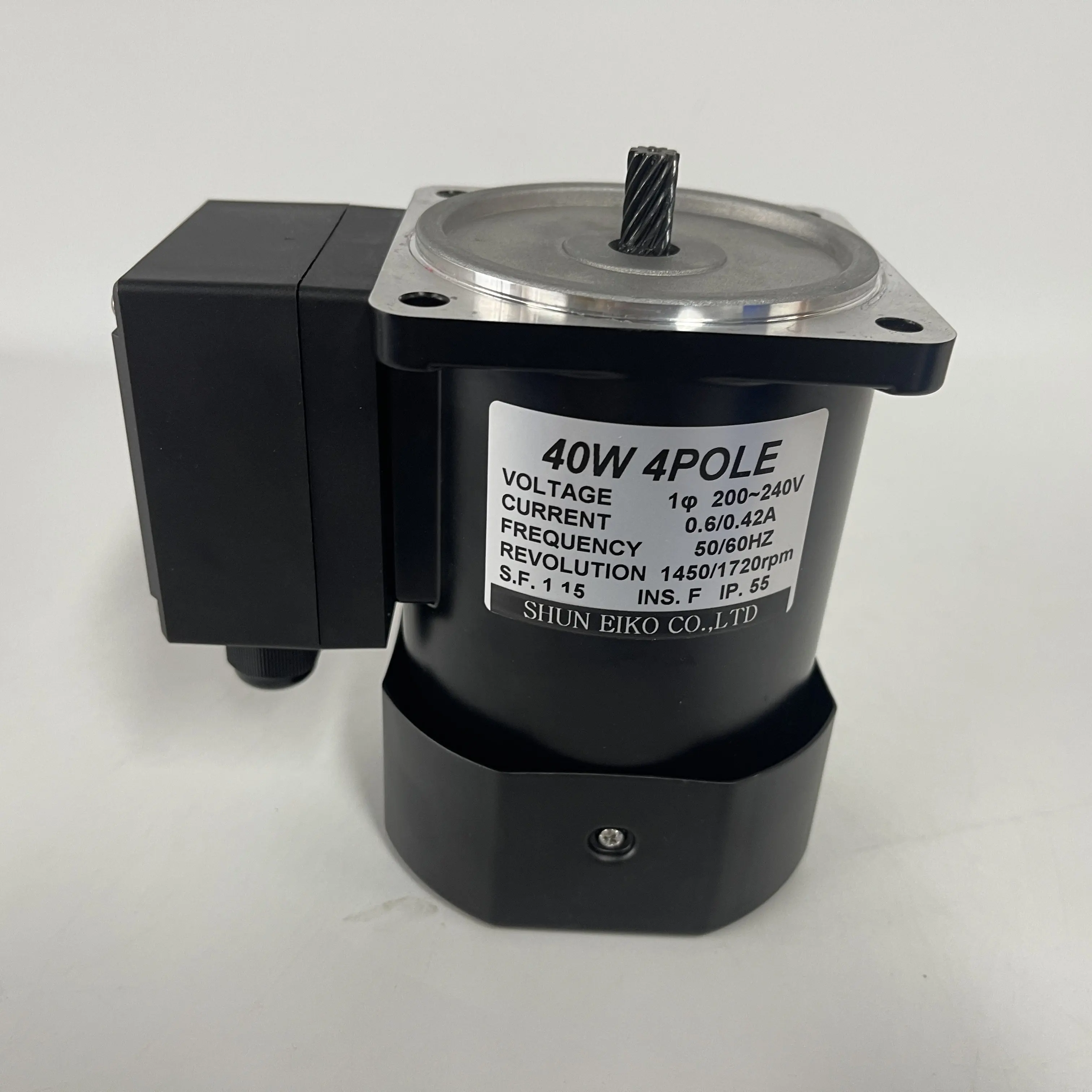 Shun Eiko Induction Gear Motor 40W 4POLE