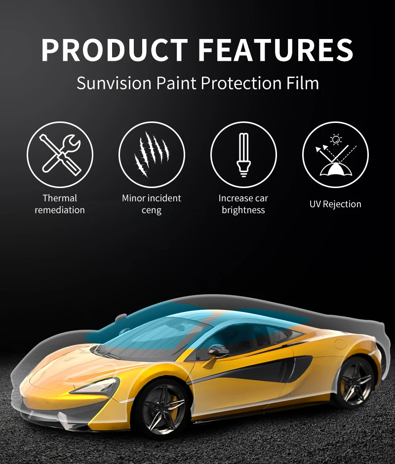 Oem Ppf Paint Protection Film Roll Korea Anti Scratch Clear Ceramic
