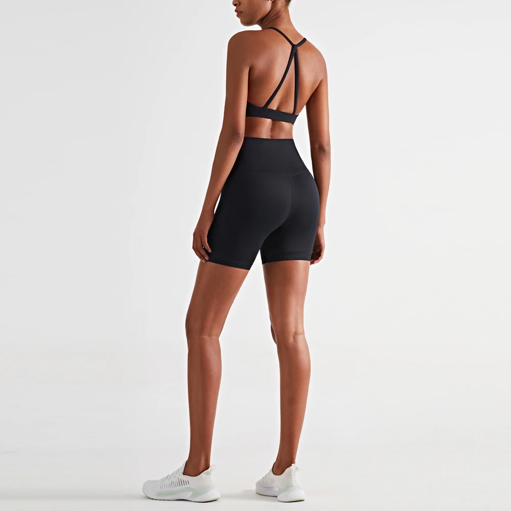 2023-high-quality-sexy-2-piece-yoga-short-leggings-women-clothing
