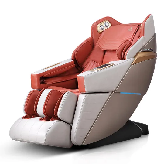 High quality Burgundy Metal Portable massage Chair