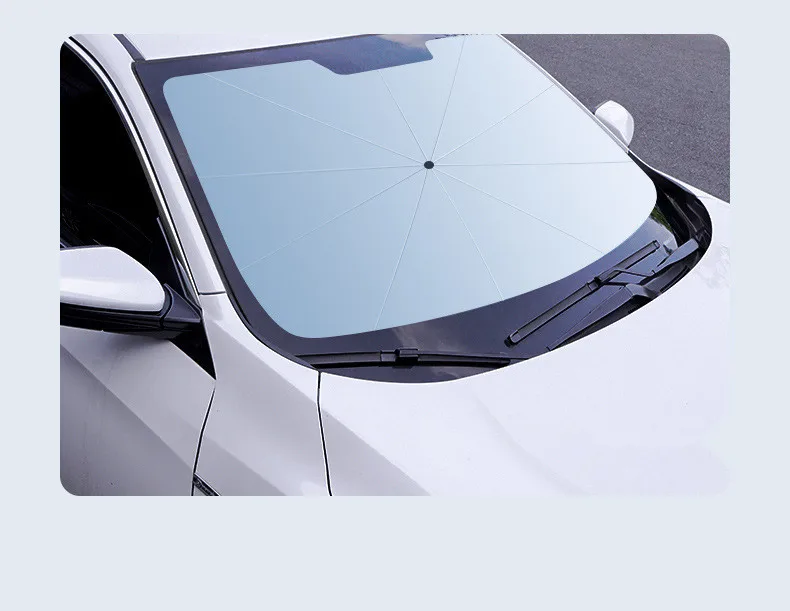 Uv Protection Sun Shade Windshield Portable Car Foldable Sunshades