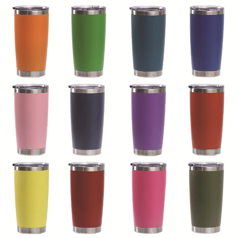 Buy Wholesale China 304 Double Wall Coffee Custom Tumbler Cups