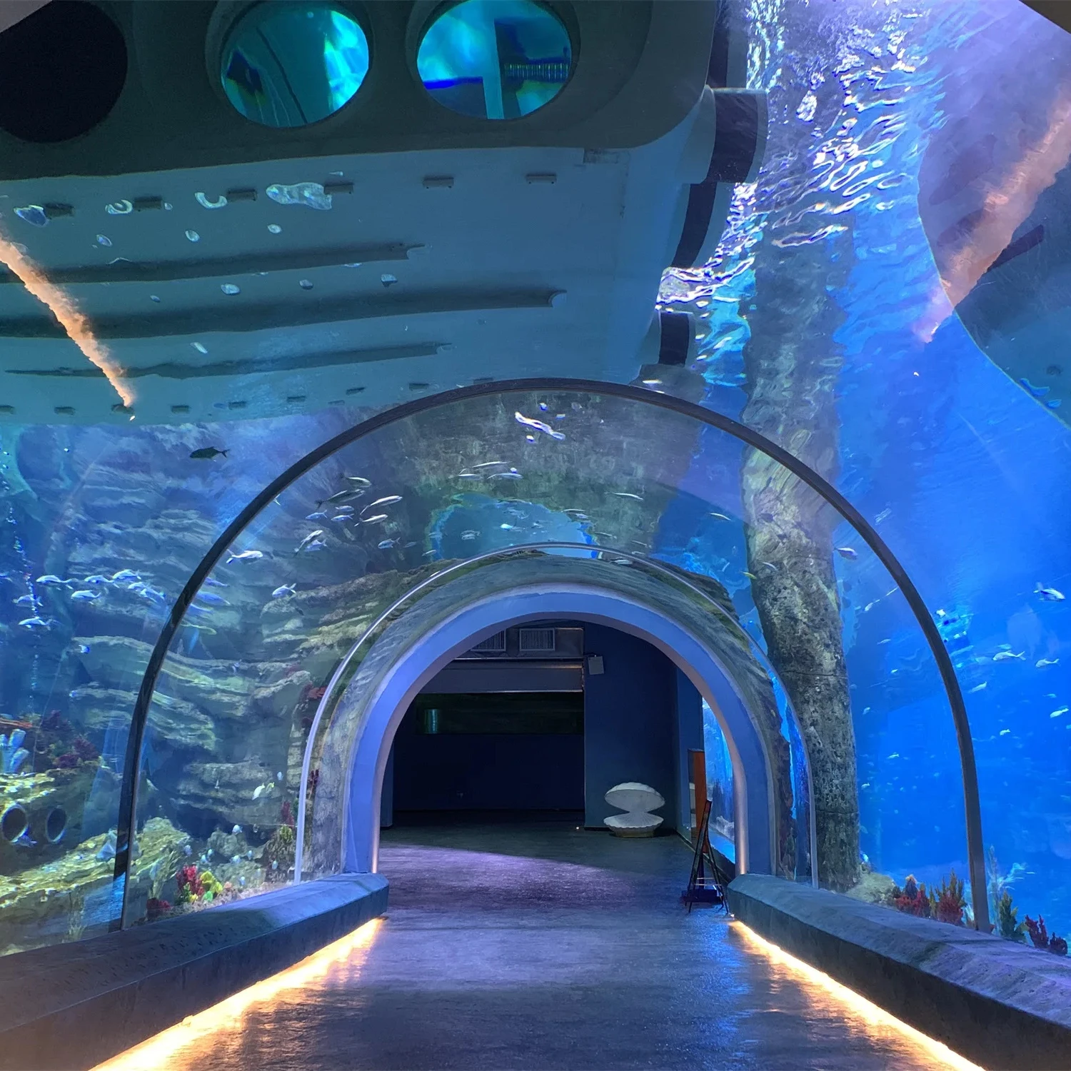 Acrylic pool, Acrylic aquarium, Acrylic tunnel Supplier - Suzhou Sea ...