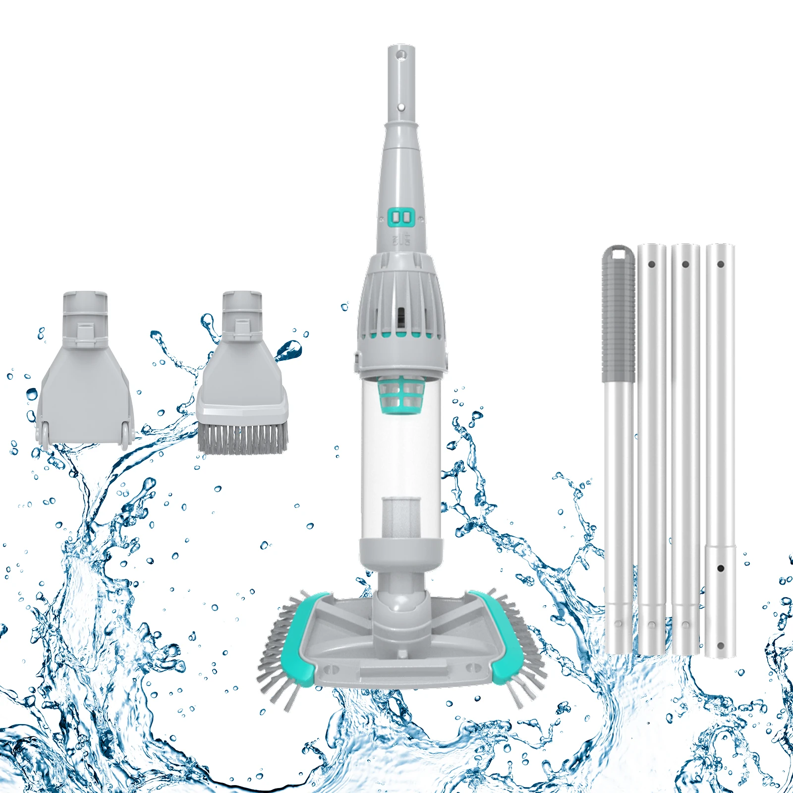 Bn30 Pro 1l Capacity Powerful Hand Swimming Pool Vacuum Fitting