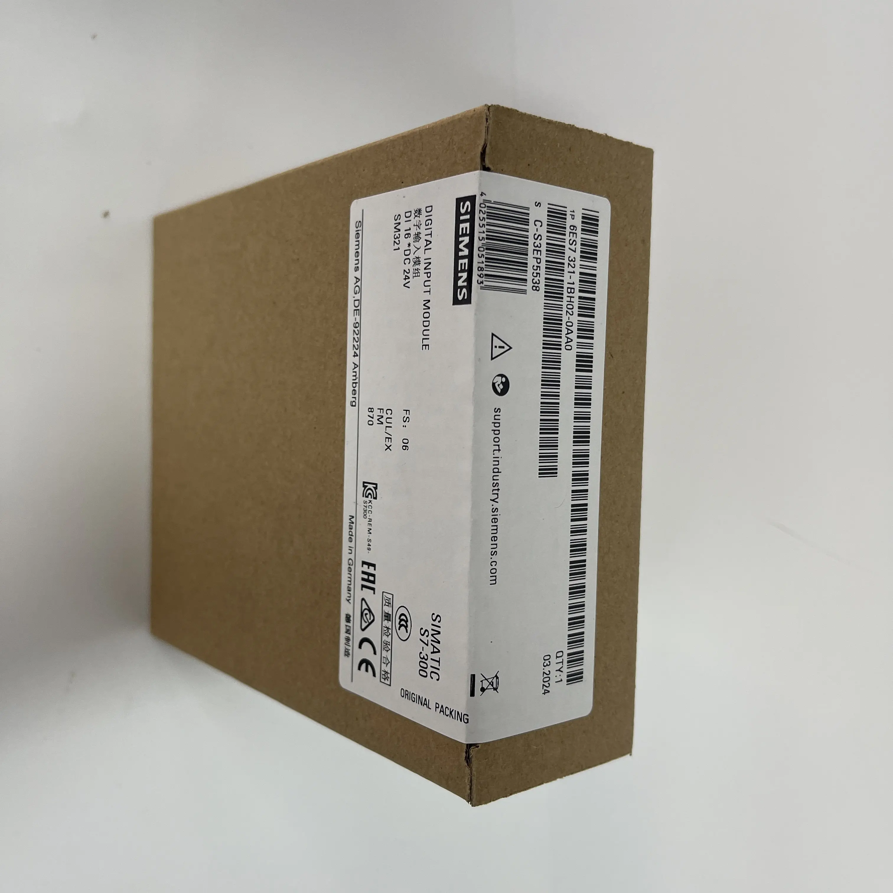 Siemens Digital Input Module 6ES7321-1BH02-0AA0 Siemens Digital Input Module 6ES7321-1BH02-0AA0