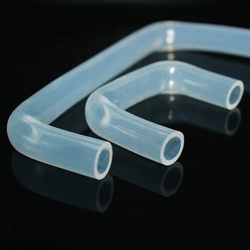 Customization Transparent Silicon Tube Elbow U s Bend Silicone Hose