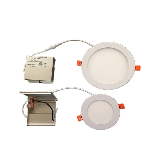 cost down cct changeable Indoor recessed light round led ceiling panel light 9w 12w 15w 18w 24w  for Home and office use