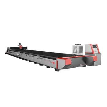 large-format 12000*2500 mm is used for thick plate laser cutting 40mm aluminum metal shape cutting CNC fiber metal laser router