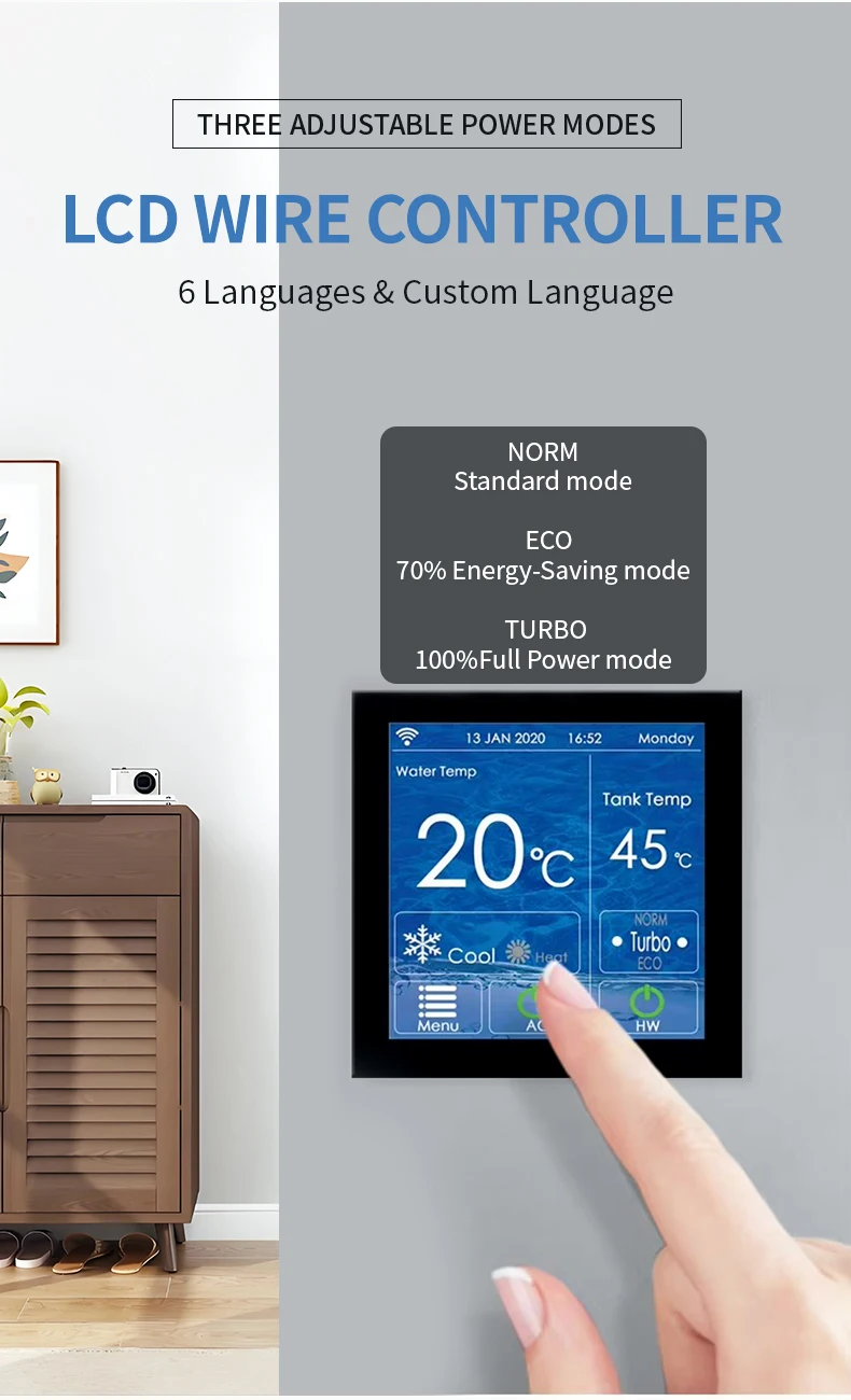 Air Source Heat Pump, 15KW, 24KW, R290, Inverter - detail 14